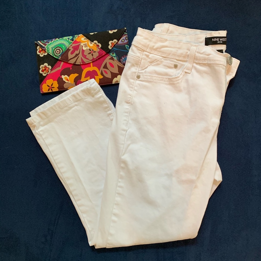 Nine West Cropped Stretch Jeans